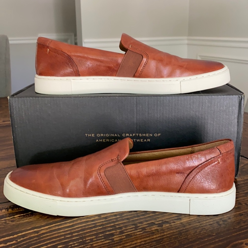 Frye Ivey Slip-on in Cognac NWT